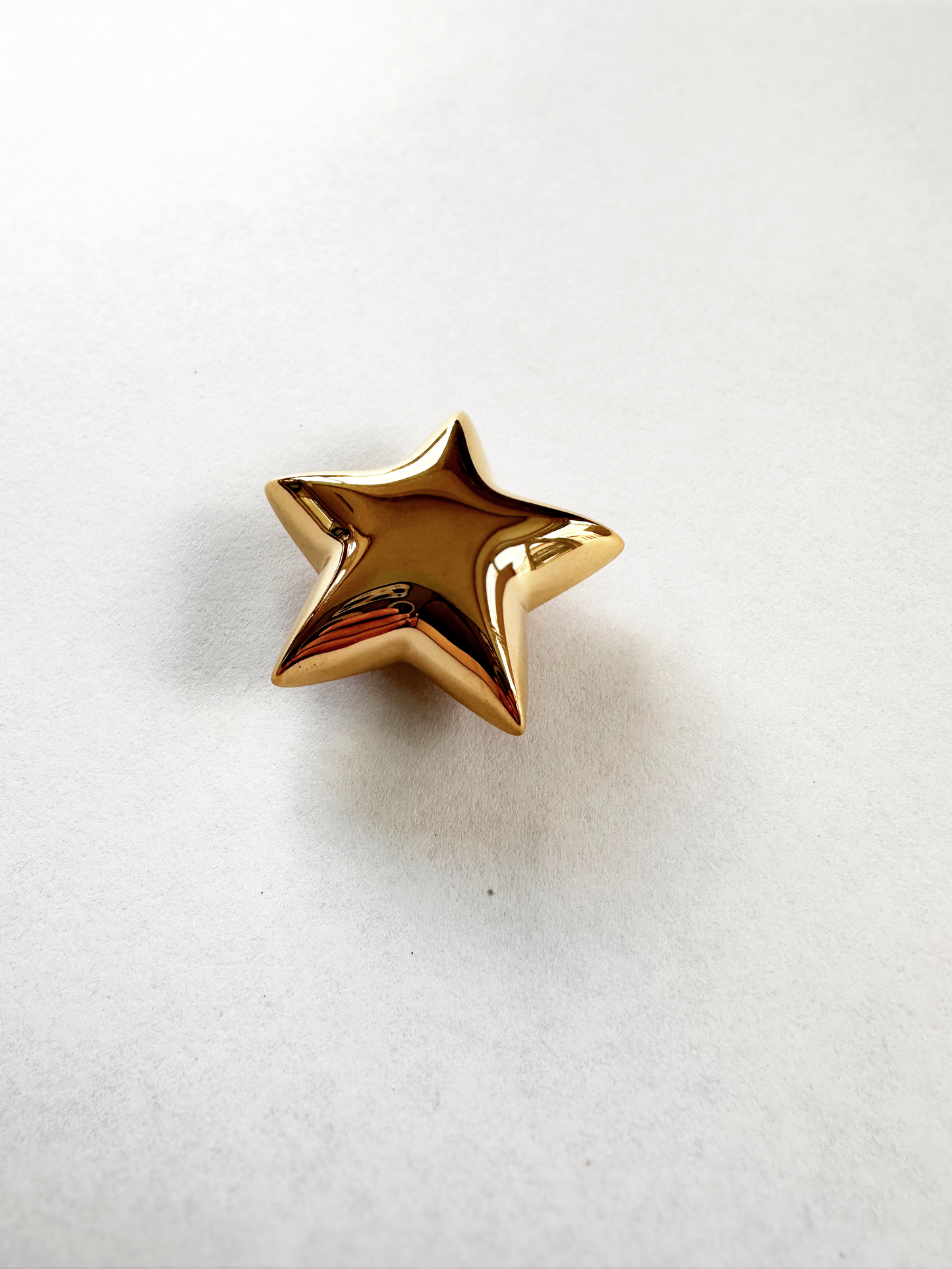 Star Magnetic Brooch – Gold Plated