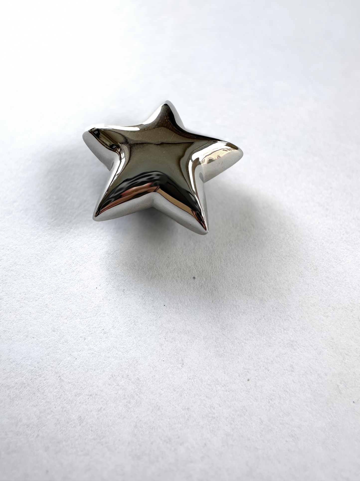 Star Magnetic Brooch - Stainless Steel