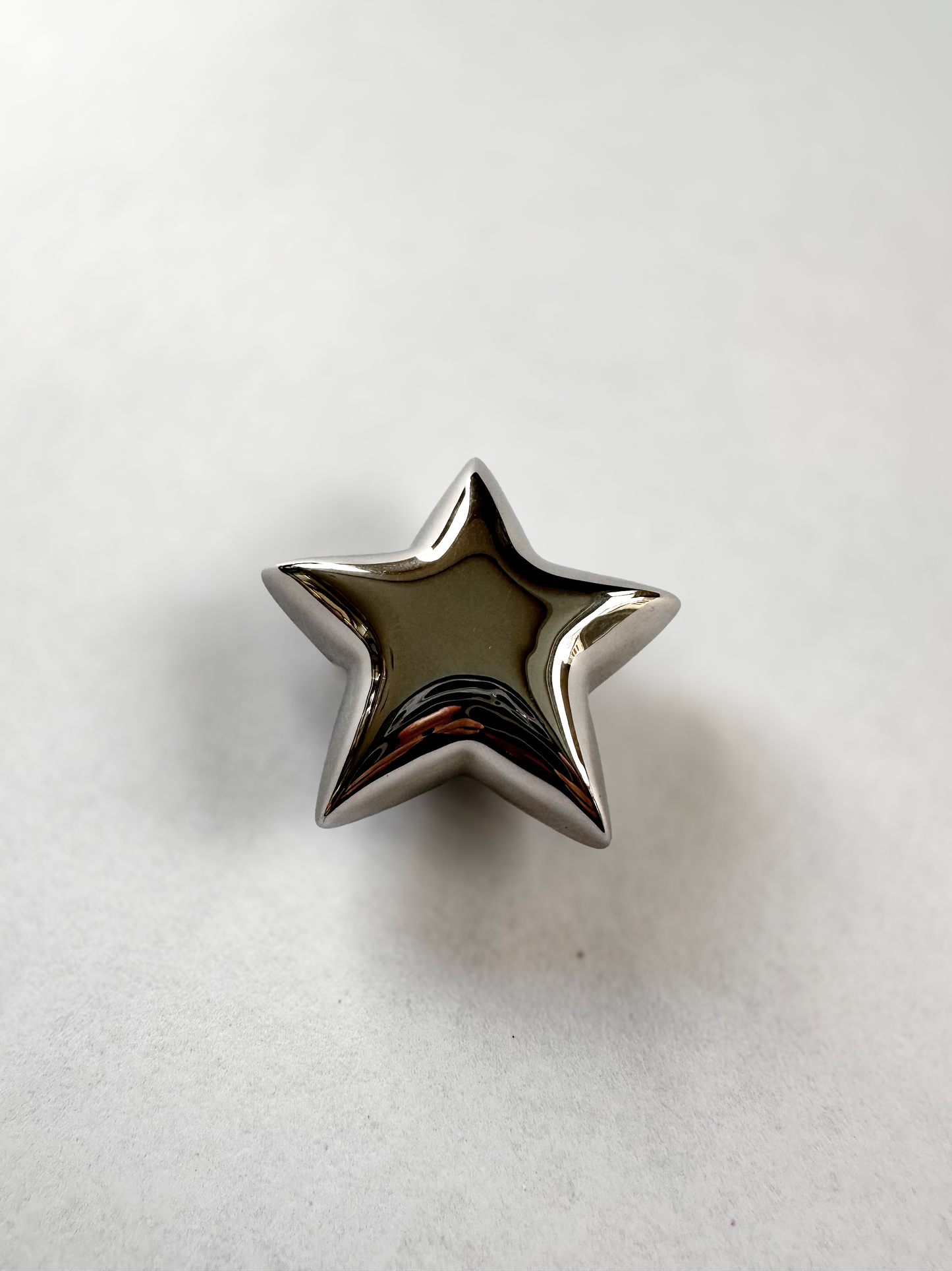 Star Magnetic Brooch - Stainless Steel